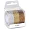 HEYDA Gold-Silver 3 db glitteres ragasztószalag HEYDA_203584374 small