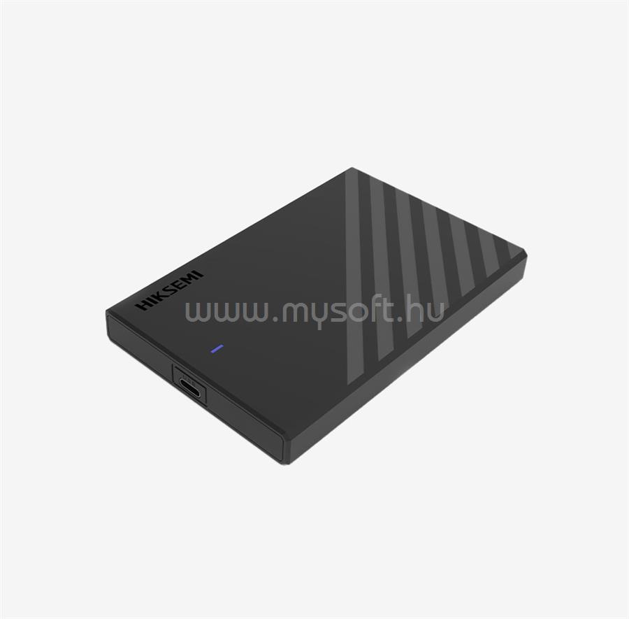 HIKSEMI Hikvision külső ház 2,5" - SATA HDD/SSD, Type-C (fekete)
