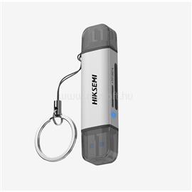 HIKSEMI Kártyaolvasó USB 3.0/Type-C SD & TF kártya 5Gbps (szürke) HS-HUB-CR01 small