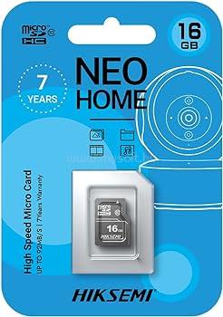 HIKSEMI Memóriakártya MicroSDHC 16GB Neo Home CL10 92R/15W UHS-I