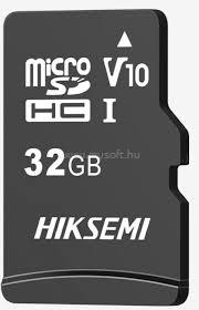 HIKSEMI MicroSD kártya - NEO 32GB microSDHC, Class 10 and UHS-I, TLC (adapter nélkül)