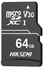 HIKSEMI MicroSD kártya - NEO HOME 64GB microSDXC, Class 10 and UHS-I, TLC (adapter nélkül)