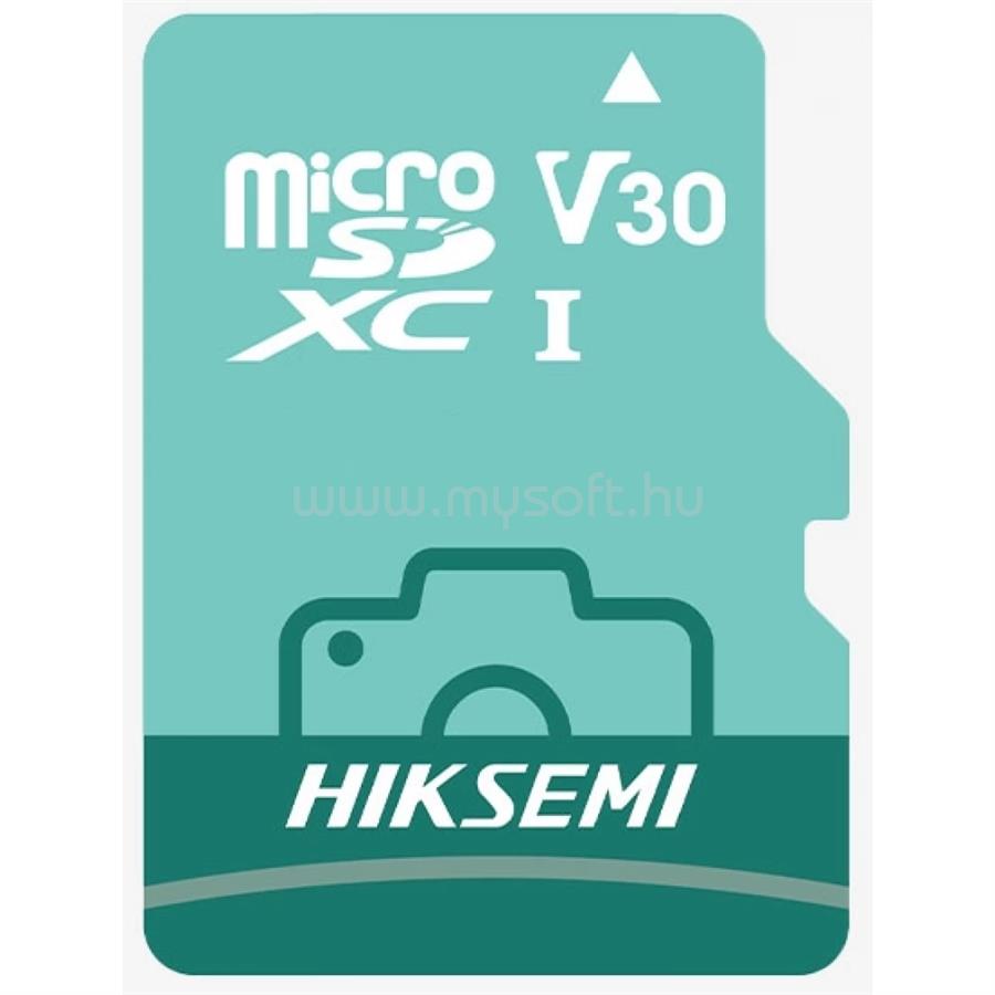 HIKSEMI MicroSD kártya - NEO LUX 128GB microSDXC, Class 10 and UHS-I, 3D NAND (r/w: 100 / 70MB, V30)