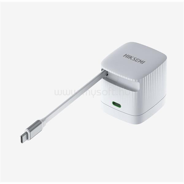 HIKSEMI telefon töltő - 1db USB-C, USB-C kábel, 67W, EU plug