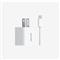 HIKSEMI telefon töltő - 1db USB-C, 1db USB-A + USB-C kábel, 33W, US plug HS-HUB-GAN33(STD)/1C1A/33W/WHITE small