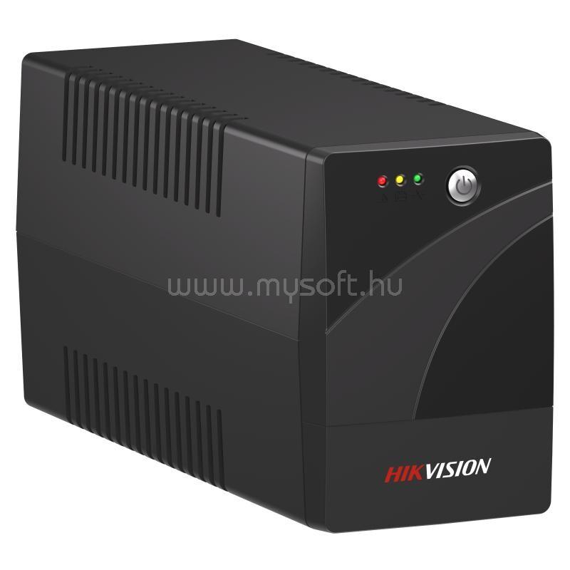 HIKVISION DS-UPS1000-R szünetmentes tápegység 1000VA (2 Schuko, line-interaktív, fekete)