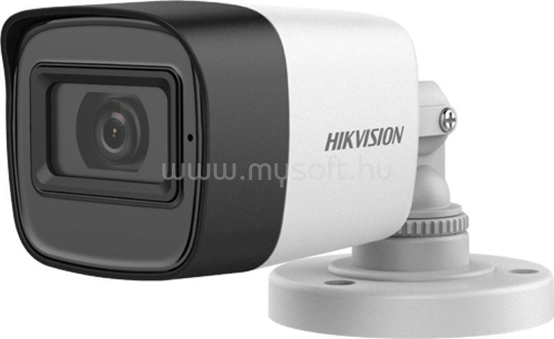 HIKVISION DS-2CE16H0T-ITFS 4in1 Analóg csőkamera (5MP, 2,8mm, kültéri, EXIR20M, ICR, IP67, DWDR, BLC)