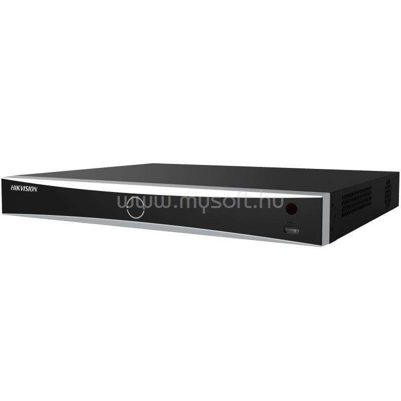 HIKVISION DS-7608NXI-K2/8P NVR rögzítő (8 csatorna, 80Mbps rögzítési sávszél., H265, HDMI+VGA, 2xUSB, 2x Sata, 8x PoE)