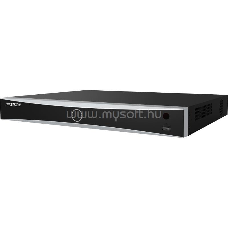 HIKVISION DS-7616NXI-I2/16P/S NVR rögzítő (16 csatorna, 160Mbps rögzítési sávsz, H265, 2xUSB, 2xSata, 16xPoE)