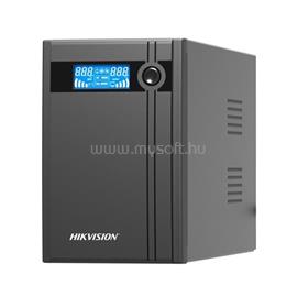 HIKVISION DS-UPS2000/GER 2000 VA/1200 W, LCD kijelző, 12V/9Ah 2 db akkumulátor, 4db Schuko(DIN) szünetmentes tápegység DS-UPS2000/GER small