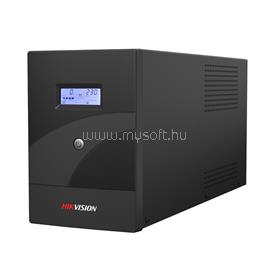 HIKVISION DS-UPS3000-R 3000VA szünetmentes tápegység (4 Schuko, line-interaktív, USB, LCD, fekete) DS-UPS3000-R small