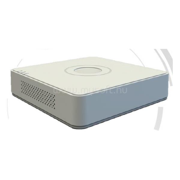 HIKVISION DVR rögzítő - DS-7104HGHI-F1 (4 port, 1080lite/48fps, 1280x720/100fps, 1x Sata, HDMI, Audio, 1080Plite)