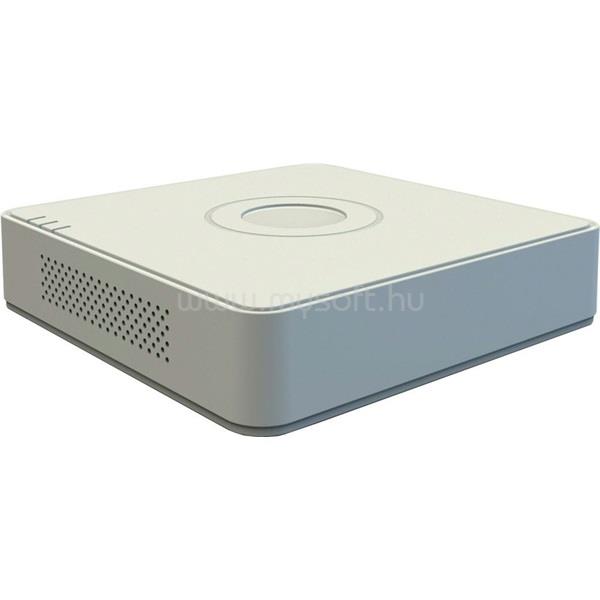 HIKVISION DVR rögzítő - DS-7104HUHI-K1 (4 port, 8MP, 5MP/12fps, 4MP/15fps, H265+, 1x Sata, Audio)