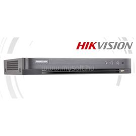 HIKVISION DVR rögzítő - DS-7208HUHI-K2/P (8 port, 5MP/96fps, 3MP/144fps, 2MP/200fps, H265+, 2x Sata, Audio, I/O, PoC) DS-7208HUHI-K2/P small
