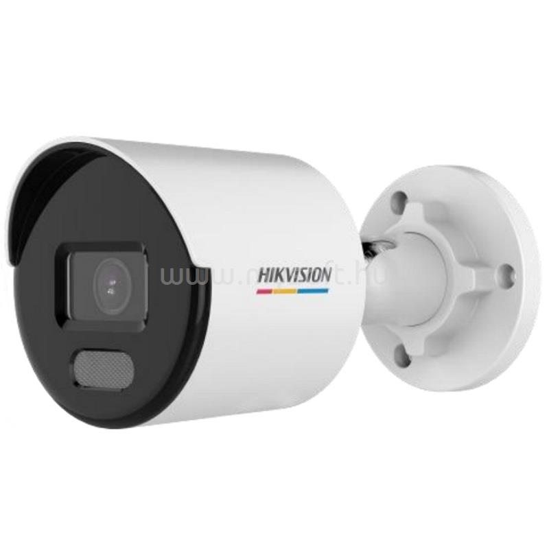 HIKVISION IP csőkamera - DS-2CD1027G0-L (2MP, 4mm, kültéri, H265+, LED30m, IP67, DWDR, PoE) ColorVu