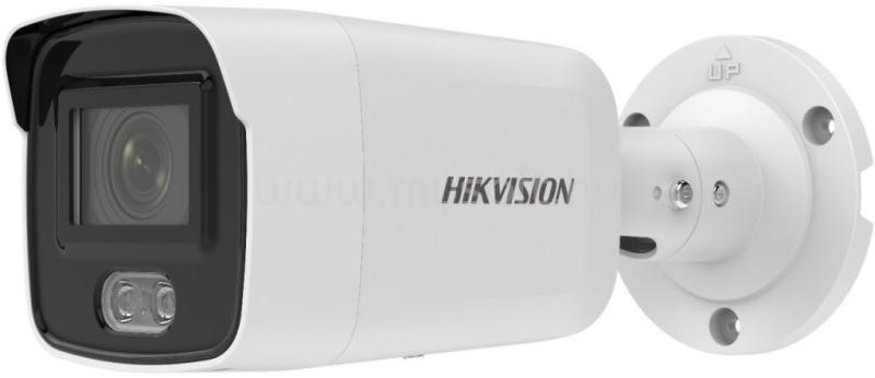 HIKVISION IP csőkamera - DS-2CD2047G2-LU (4MP, 2,8mm, kültéri, H265+, LED40m, IP67, DWDR, PoE) ColorVu