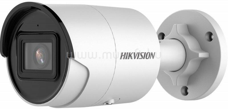 HIKVISION IP csőkamera - DS-2CD2066G2-IU (6MP, 2,8mm, kültéri, H265+, IP67, IR40m, ICR, WDR, 3DNR, PoE)