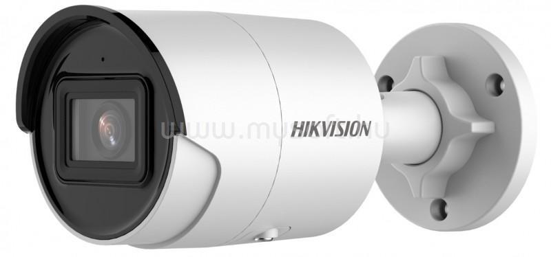 HIKVISION IP csőkamera - DS-2CD2083G2-IU (8MP, 4mm, kültéri, H265+, IP67, IR30m, ICR, WDR, 3DNR, SD, PoE)