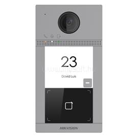 HIKVISION IP kaputelefon - DS-KV8113-WME1/FLUSH (2MP, kültéri egység, 1 lakásos, IP65, IR, I/O, wifi, Mifare) DS-KV8113-WME1/FLUSH small