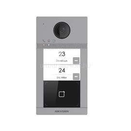 HIKVISION IP kaputelefon - DS-KV8213-WME1 (2MP, kültéri egység, 2 lakásos, IP65, IR, I/O, wifi, Mifare kártyaolvasó) DS-KV8213-WME1 small