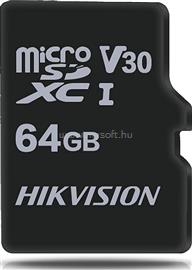 HIKVISION MicroSD kártya - 64GB microSDXC, UHS-I, TLC, V30 (R/W Speed 92/30 MB/s) HS-TF-C1(STD)/64G/ZAZ01X00/OD small