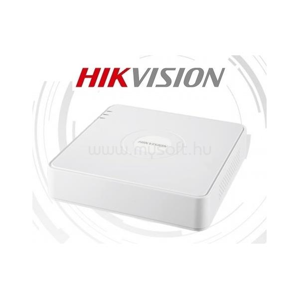 HIKVISION NVR rögzítő - DS-7104NI-Q1 (4 csatorna, 40Mbps rögzítési sávszélesség, H265, HDMI+VGA, 2xUSB, 1x Sata)