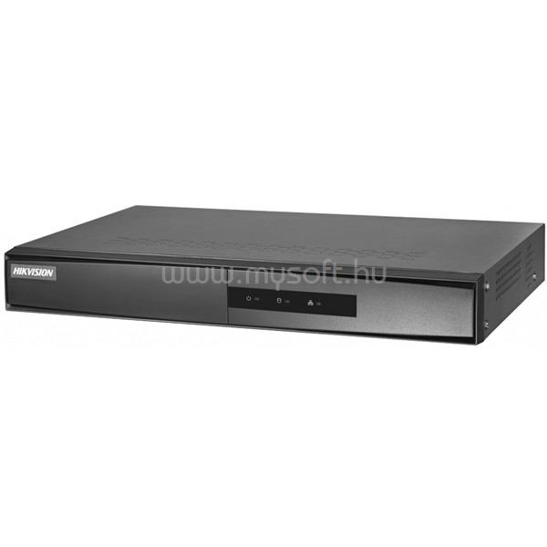 HIKVISION NVR rögzítő - DS-7108NI-Q1/8P/M (8 csatorna, 60Mbps rögzítési sávszé, H265+, HDMI+VGA, 2xUSB, 1x Sata, 8x PoE)