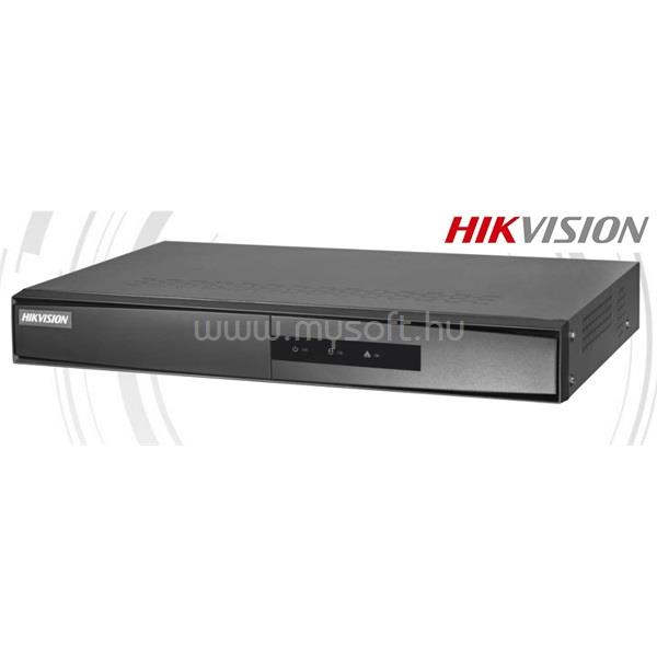 HIKVISION NVR rögzítő - DS-7604NI-K1 (4 csatorna, 40Mbps rögzítési sávszélesség, H265, HDMI+VGA, 2xUSB, 1x Sata)