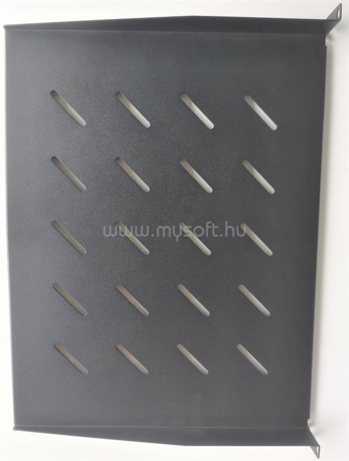 HIKVISION Rack szekrény polc - (19", 1U, fix, 600 mm mély, 40kg, Fekete)