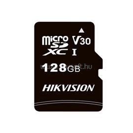 HIKVISION MicroSD kártya - 128GB microSDXC, Class 10 and UHS-I, TLC ,V30 (R/W Speed 92/40 MB/s) HS-TF-C1(STD)/128G/ADAPTER small