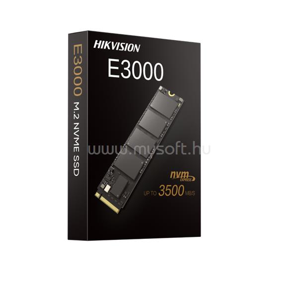 HIKVISION STORAGE Hikvision SSD 512GB - E3000 (3D TLC, M.2 PCIe Gen 3x4, r:3500 MB/s, w:1800 MB/s)