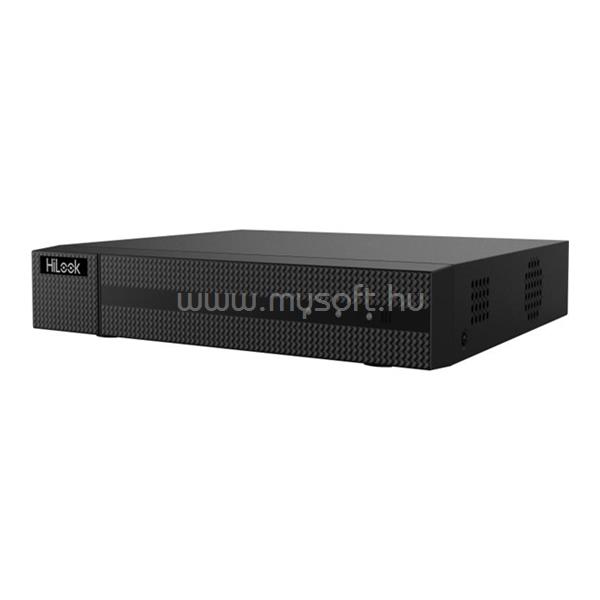HILOOK NVR-104MH-D/4P NVR rögzítő (4 csatorna, H265+, HDMI+VGA, 2xUSB, 1x Sata, 4xPoE)