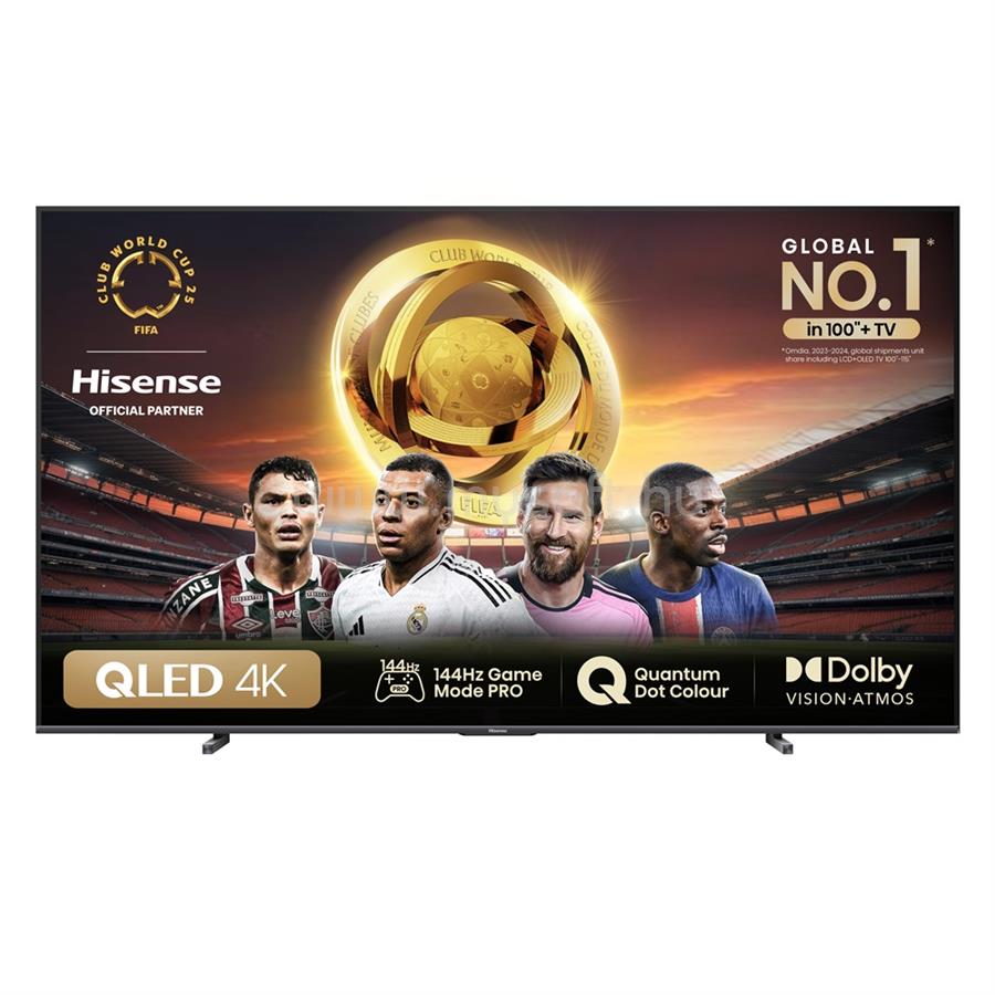 HISENSE 100E7NQ 100" 4K UHD Smart QLED TV