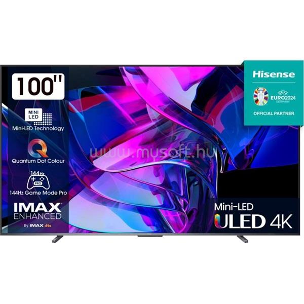 HISENSE 100U7KQ 100" 4K UHD Smart Mini-LED ULED TV