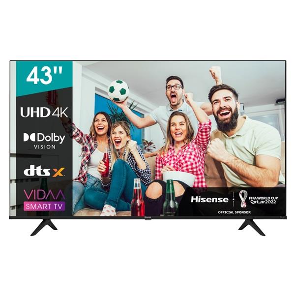 HISENSE 43" 43A6BG 4K UHD Smart LED TV