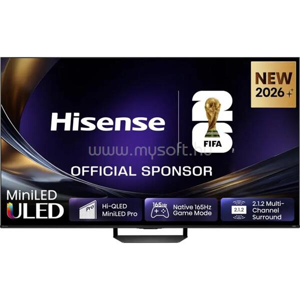 HISENSE 55U7S PRO 4K 165Hz Smart MiniLED TV 55"/139cm, 3840x2160, 4xHDMI/2xUSB/RJ45/Wifi