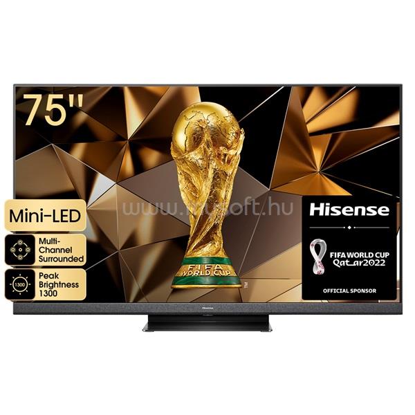 HISENSE 75" 75U8HQ 4K Smart Mini-LED ULED TV