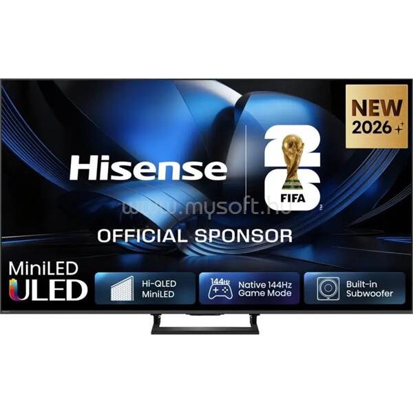 HISENSE 85U7SE 85"/215cm 4K 144Hz Smart MiniLED TV, 3840x2160, 4xHDMI/2xUSB/RJ45/WIFI