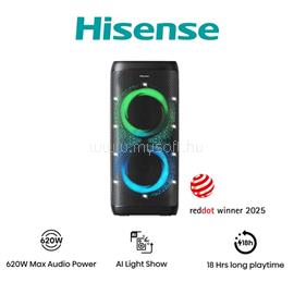 HISENSE Party Thunder 620W Bluetooth party hangszóró HISENSE_20017110 small
