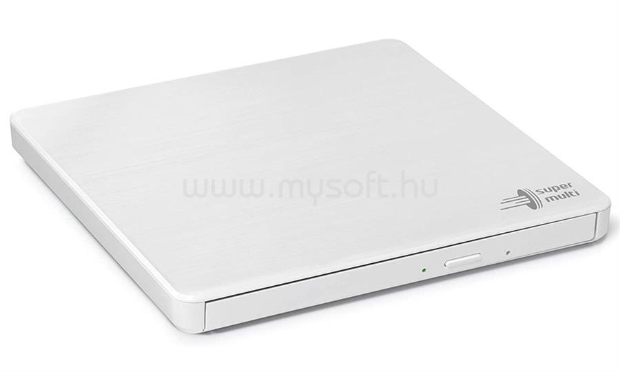 HITACHI-LG GP60NW60 ultra slim külső DVD-író USB 2.0 (fehér)