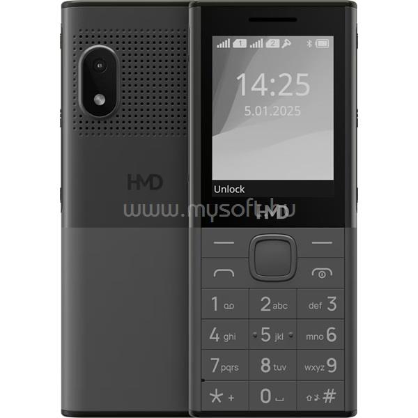 HMD 150 MUSIC TA-1703 2G Dual-SIM 8MB mobiltelefon (sötétszürke)