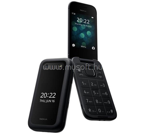 HMD 2660 FLIP 4G mobiltelefon (Dualsim) FEKETE