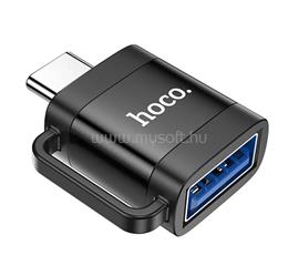 HOCO HOCO adapter USB aljzat - Type-C, OTG, FEKETE HOCO_UA31C_B small
