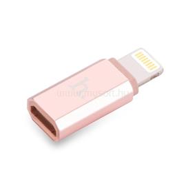 HOCO Adapter csatlakozó - lightning - micro USB rose gold HC025740 small