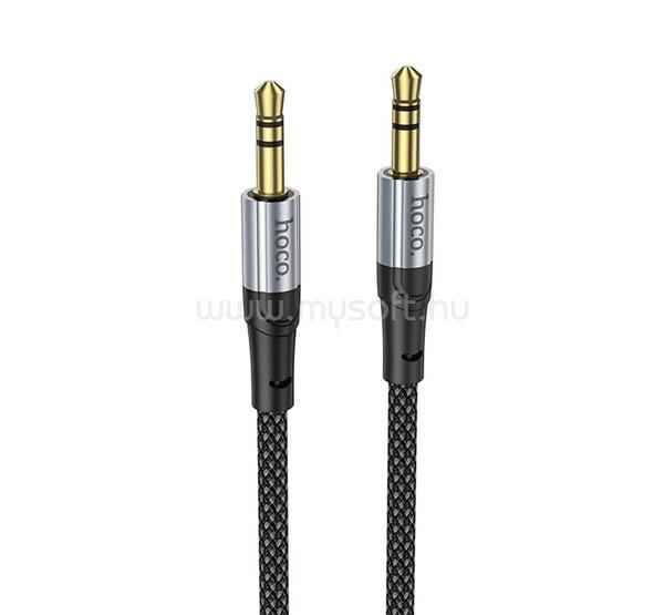 HOCO HOCO audió kábel 3.5mm jack - 3.5mm jack, 100cm, FEKETE