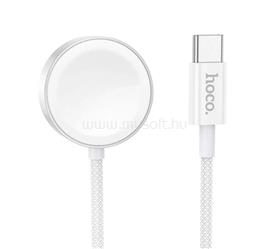 HOCO Apple Watch Ultra 3 49mm CW59 asztali töltő Type-C gyorstöltő, Apple Watch töltő/Samsung Watch töltő, FEHÉR HOCO_CW59 small