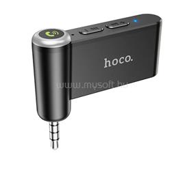 HOCO HOCO E58 bluetooth adapter 3.5mm jack csatlakozó, v5.0, FEKETE HOCO_E58 small