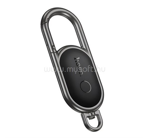 HOCO HOCO E91J bluetooth nyomkövető kulcstartóra, iOS kompatibilis, FEKETE