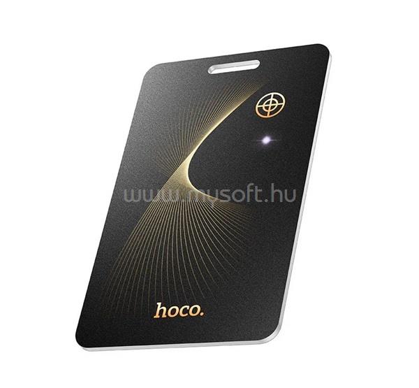 HOCO E92 bluetooth nyomkövető kártya, iOS kompatibilis, FEKETE