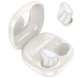 HOCO FUN bluetooth fülhallgató SZTEREO v5.3, mikrofon + töltőtok, FEHÉR HOCO_EQ13_MILKY_WHITE small